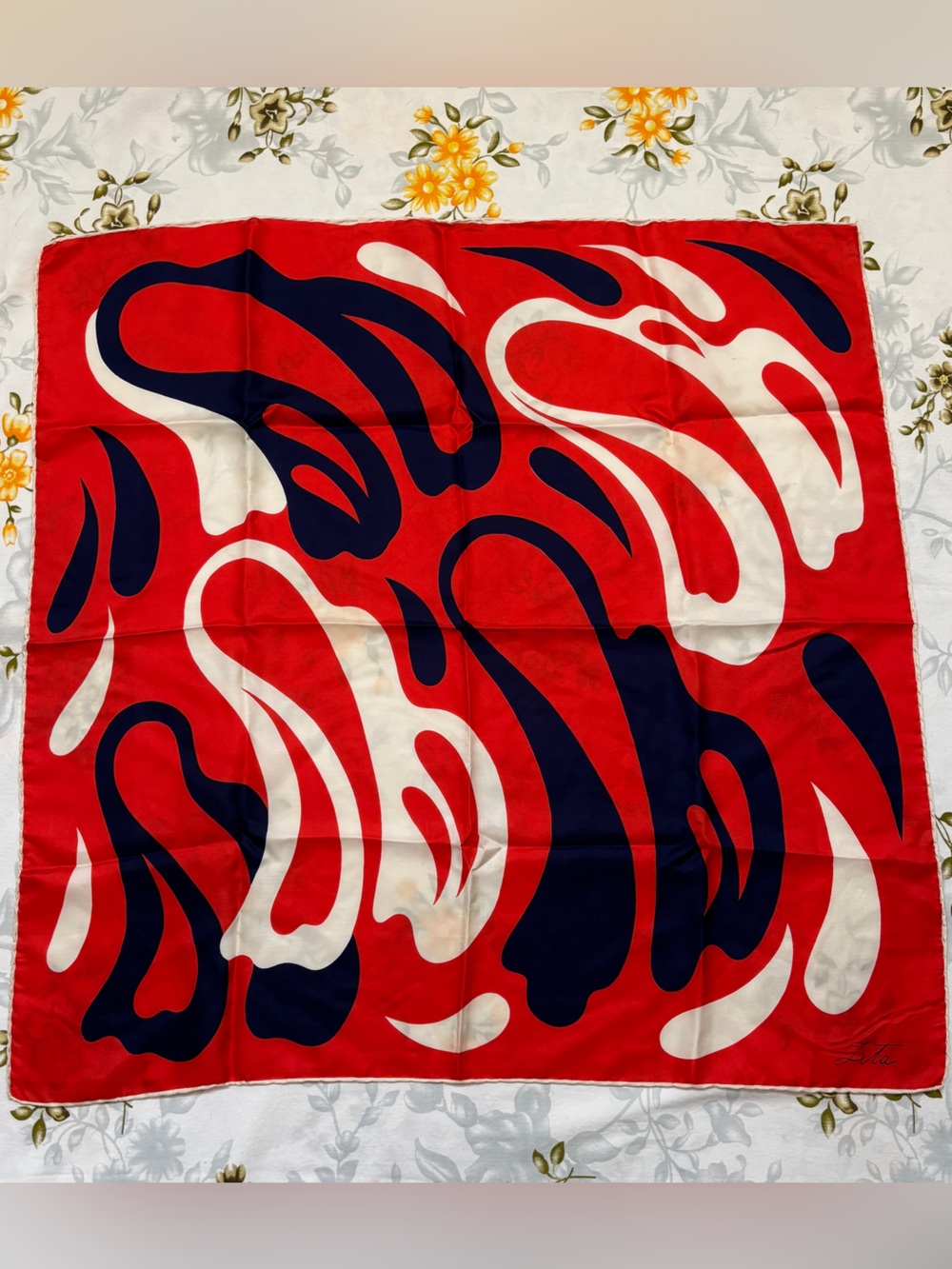 Lita for Sport & Travel Vintage Silk Scarf